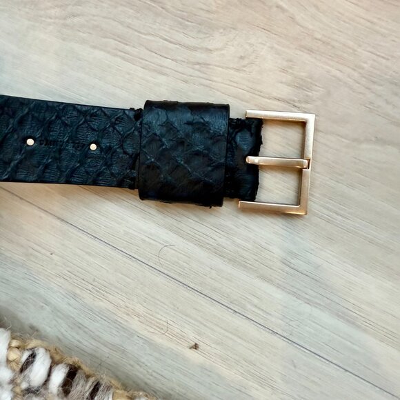 All Saints Snake Belt *Genuine Leather* Medium - Picture 8 of 10